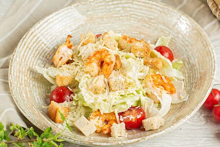 Цезаридзе с креветками