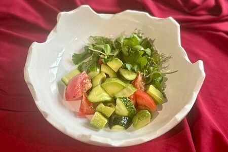 Овощной с авокадо