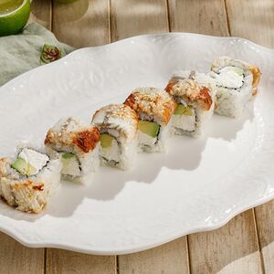 Сливочный ролл с угрем