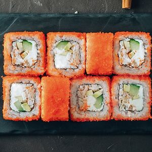 Калифорния с крабом