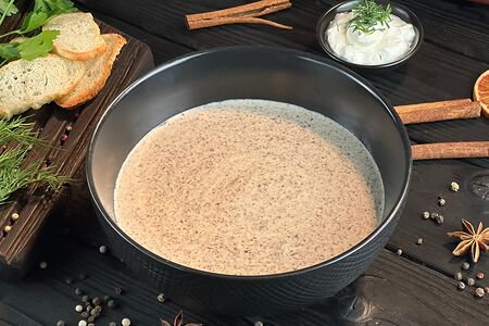 Грибной крем суп