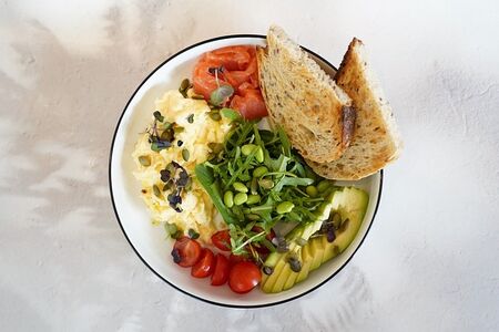 Gagarin завтрак с лососем 