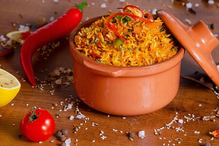 Овощной бирьяни