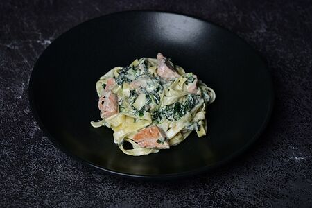 Паста с форелью