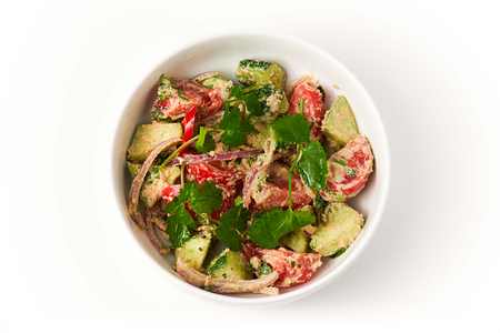 Овощи с ореховой пастой