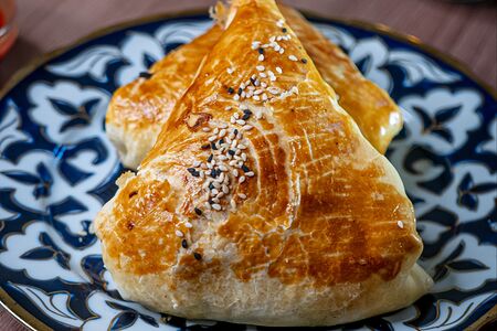 Самса со шпинатом