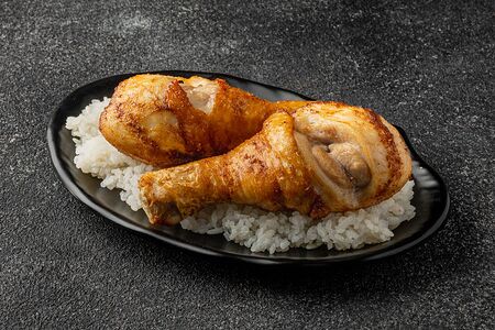 Куриные ножки с рисом