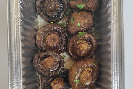 Шампиньоны гриль