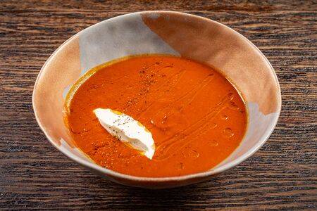 Острый томатный суп