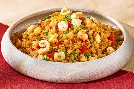 Тяхан с морепродуктами