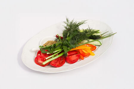 Свежие овощи с грядки