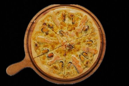 Пицца Морская на традиционном тесте