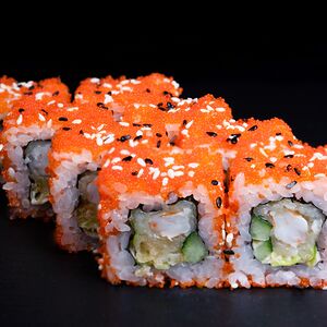 Фреш ролл с креветками темпура