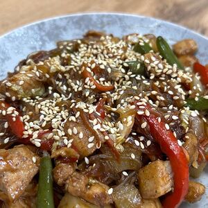 Фунчоза со свининой