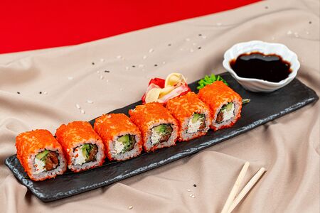 Токийские роллы Калифорния с креветкой