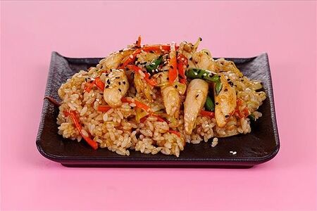 Рис с курицей