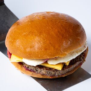 Сырный бургер