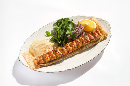 Люля-кебаб из креветок