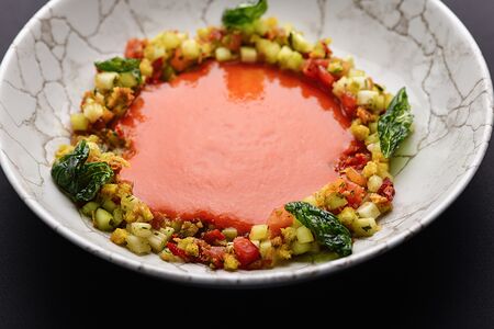 Гаспачо из ферментированных томатов