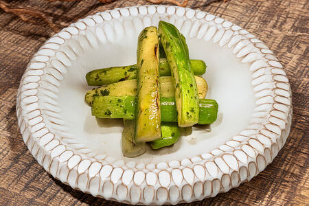 Кабачок на углях