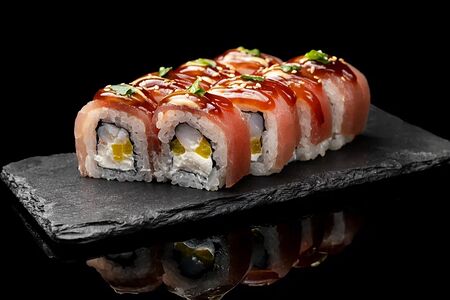 Тунец-креветка