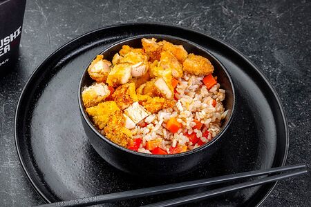 Рис с курицей