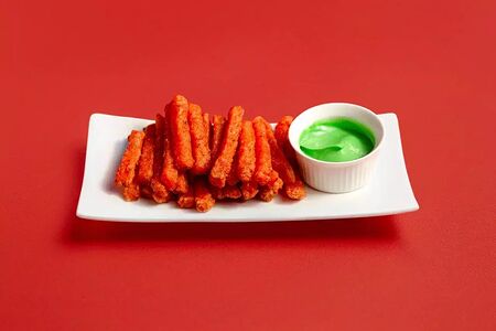 Батат фри васаби