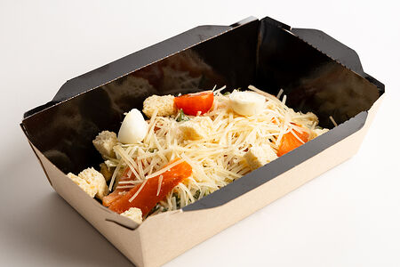 Цезарь со слабосоленым лососем