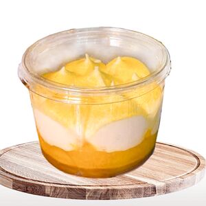 Пирожное Манго-маракуйя