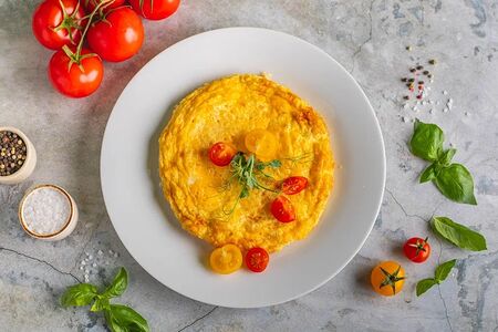 Омлет из 3 яиц