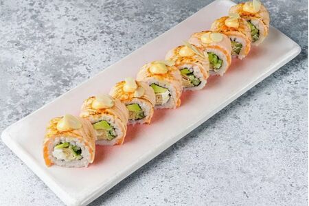 Опаленный лосось карамель