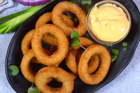 Луковые кольца фри