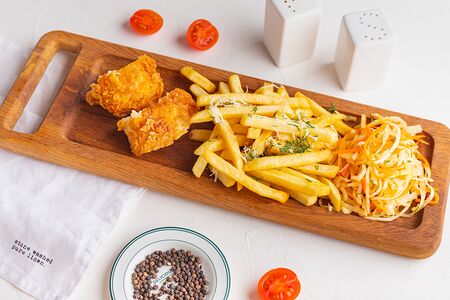 Комбо с куриным шницелем