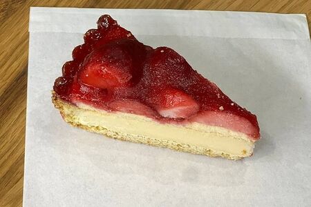 Чизкейк клубничный