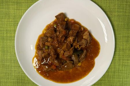 Свинина тушеная по-мексикански