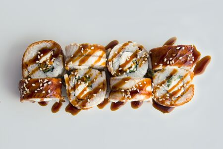 Ролл Филадельфия с угрём