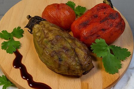 Овощи по-деревенски 