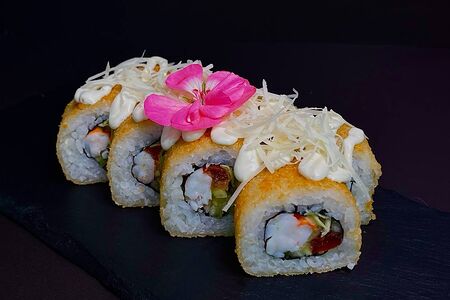 Цезарь ролл с креветкой