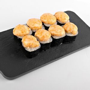 Запеченный ролл с креветкой