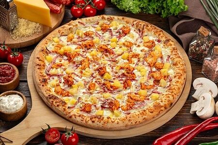 Пицца с ананасом 30см