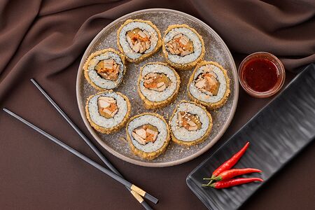 Кимпаб темпура с кимчи