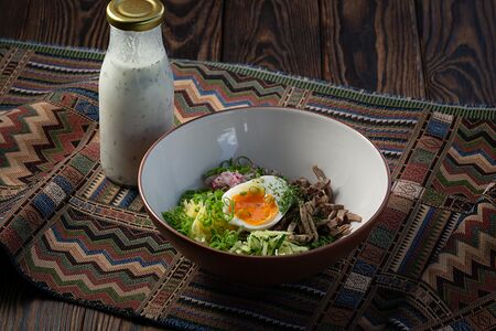 Окрошка на мацони