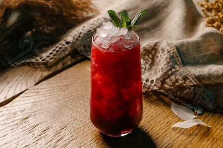 Малиновый лимонад