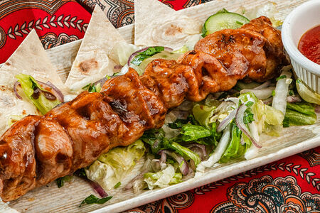 Шашлычок из куриного бедра