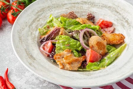 Салат с индейкой