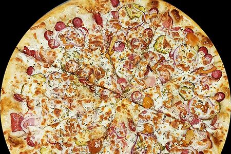 Пицца с опятами (большая)