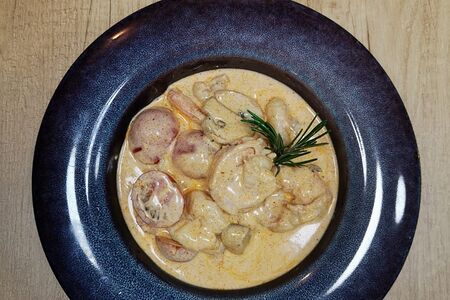 Креветки в соусе том-ям