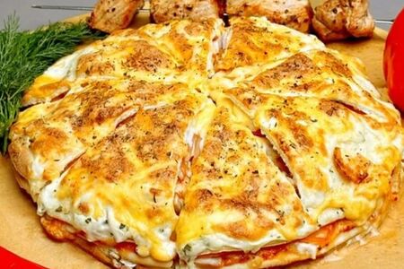 Пицца Шашлычок из свинины 