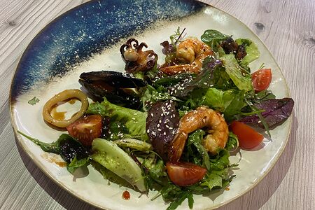 С морепродуктами