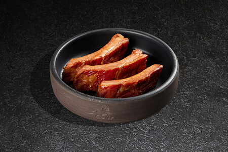 Копчённые свиные рёбра